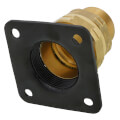 Product Image of 1-1/4" Termination Fitting x 1-1/4" Male NPT w/ Square Flange