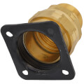 Product Image of 1-1/2" Termination Fitting x 1-1/2" Male NPT w/ Square Flange