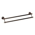 Product Image of Caldwell Mediterranean Bronze 24" Double Towel Bar, Y3122BRB