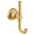 Product Image of Colinet Brushed Gold Double Robe Hook