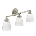 Product Image of Brantford Three Globe Bath Light (Brushed nickel), YB2263BN