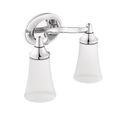 Product Image of Eva Chrome 2 Globe Bath Light, YB2862CH