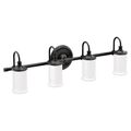 Product Image of Belfield 4 Globe Bath Light, YB6464BN (Matte Black)