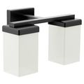 Product Image of 90 Degree 2 Globe Bath Light, YB8862BL (Matte Black)