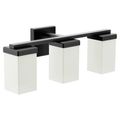 Product Image of 90 Degree 3 Globe Bath Light (Matte Black), YB8863BL
