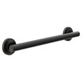 Product Image of Iso Matte Black 18" Designer Grab Bar, YG0718BL