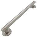 Product Image of Iso Brushed Nickel 18" Designer Grab Bar, YG0718BN
