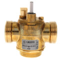 Product Image of 1" Male Union, 3-Way Diverting Brass Valve Body, 20 psi (7.5 Cv)