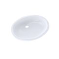 Product Image of LT597G#01 Dantesca Oval Undermount Bathroom Sink w/ CEFIONTECT (Cotton White)