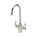 Product Image of 0.5 GPM Aerator AquaSpec Single Laboratory Gooseneck Faucet w/ 5-3/8" Swing Spout and 2" Lever Handles (Lead Free)