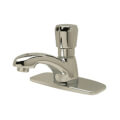 Product Image of 1.0 GPM Spray Outlet AquaSpec Single Basin Fct w/ 3-3/4" Centerline Spout, Adjustable Timing Metering Handle (Lead Free)