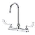Product Image of 2.2 GPM AquaSpec Kitchen Faucet w/ Wrist Blade Handles (Lead Free)