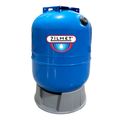Product Image of 1" FNPT 304 Stainless Steel Blue Vertical Bottom Connection w/ Pump Bracket Elbow Well Tank (21.1 Gal)