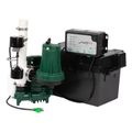 Product Image of Model 508 Aquanot Fit w/ M53 ProPak 12V/DC Battery Backup Sump Pump System w/ Built in WiFi