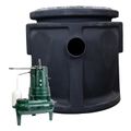 Product Image of 24" x 24" Preassembled Sewage System w/ M266, 1/2 HP, 115V Pump