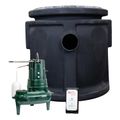 Product Image of 24" x 24" Preassembled Sewage System w/ M266, 1/2 HP, 115V Pump and Alarm