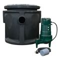 Product Image of 24" x 24" Preassembled Grinder Pump System w/ BN807, 1 HP, 115V Pump