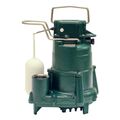 Product Image of Model M98 Flow-Mate Automatic Cast Iron Effluent Sump Pump w/ 25' Cord - 115 V, 1/2 HP