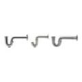 Product Image of 1-1/2" Dia. Chrome Plated Zinc Silver Finish Low Inlet P-Trap