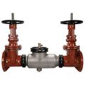 Product Image of 10" Wilkins Double Check Detector Backflow Preventer Assembly, Stainless Steel Body w/ Flanged OS&Y Gate Valves (Lead Free)