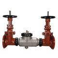 Product Image of 4" Wilkins Double Check Detector Backflow Preventer Assembly, Stainless Steel Body w/ Flanged OS&Y Gate Valves (Lead Free)