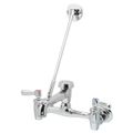 Product Image of Z843M1-XL Wall-Mount Sink Faucet with 6" Vacuum Breaker Spout (Chrome)