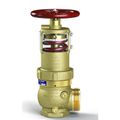 Product Image of 2-1/2" FNPT or Grooved x Grooved Pressure Tru Field Adjustable Pressure Reducing Hose Valve, Angled