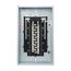 BR Main Lug Load Center w/ Ground Bar, Two Hots-Neutral-Ground, Aluminum, 48 Circuits, 24 Spaces, 10 kAIC, NEMA 1 (125A, 120V/240V)