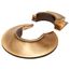 1/2" Two-Piece Magnetic Assembly Escutcheon for Concealing Pipework (Antique Brass)
