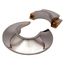 1/2" Two-Piece Magnetic Assembly Escutcheon for Concealing Pipework (Chrome)