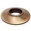 1/2" Two-Piece Magnetic Assembly Escutcheon for Concealing Pipework (Antique Brass)