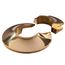 1/2" Two-Piece Magnetic Assembly Escutcheon for Concealing Pipework (Unlacquered Brass)