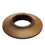 3/4" Two-Piece Magnetic Assembly Escutcheon for Concealing Pipework (Natural Brass)