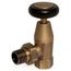 3/4" FIP Windsor Control Valve, Failsafe Brass-On-Brass Seals for Steam & Hydronic Systems (Natural Brass)