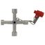 Switch Key Wrench, Control Cabinet Key