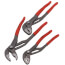 3 Piece Cobra Water Pump Pliers Set (7-1/4", 10", & 12")