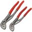 2 Piece Cobra Water Pump Pliers w/ 61 HRC Teeth