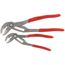 2 Piece Cobra Water Pump Pliers w/ 61 HRC Teeth