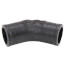 1-1/2" No Hub Cast Iron 45° Elbow