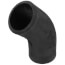 2" No Hub Cast Iron 45° Elbow