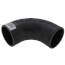 3" No Hub Cast Iron Short Sweep Elbow