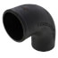 3" No Hub Cast Iron Short Sweep Elbow