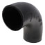 4" No Hub Cast Iron Short Sweep Elbow