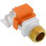 FR-QR Horizontal Sidewall Sprinkler (SS2553), QR, 5.6K, 162-Degree (F) - White - Head Only