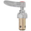 Eterna New Style RTC Compression Cartridge w/ Spring Check, Red Lever Handle & Screw, 002712-40NS