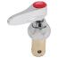 Eterna New Style RTC Compression Cartridge w/ Spring Check, Red Lever Handle & Screw, 002712-40NS