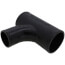 3" x 2" No Hub Cast Iron Sanitary Tee