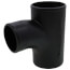 4" x 3" No Hub Cast Iron Sanitary Tee