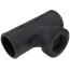 2" x 1-1/2" No Hub Cast Iron Sanitary Tapped Tee
