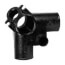 4" No Hub Prison Fitting w/ 2" Top Vent & 2" 45° Tap